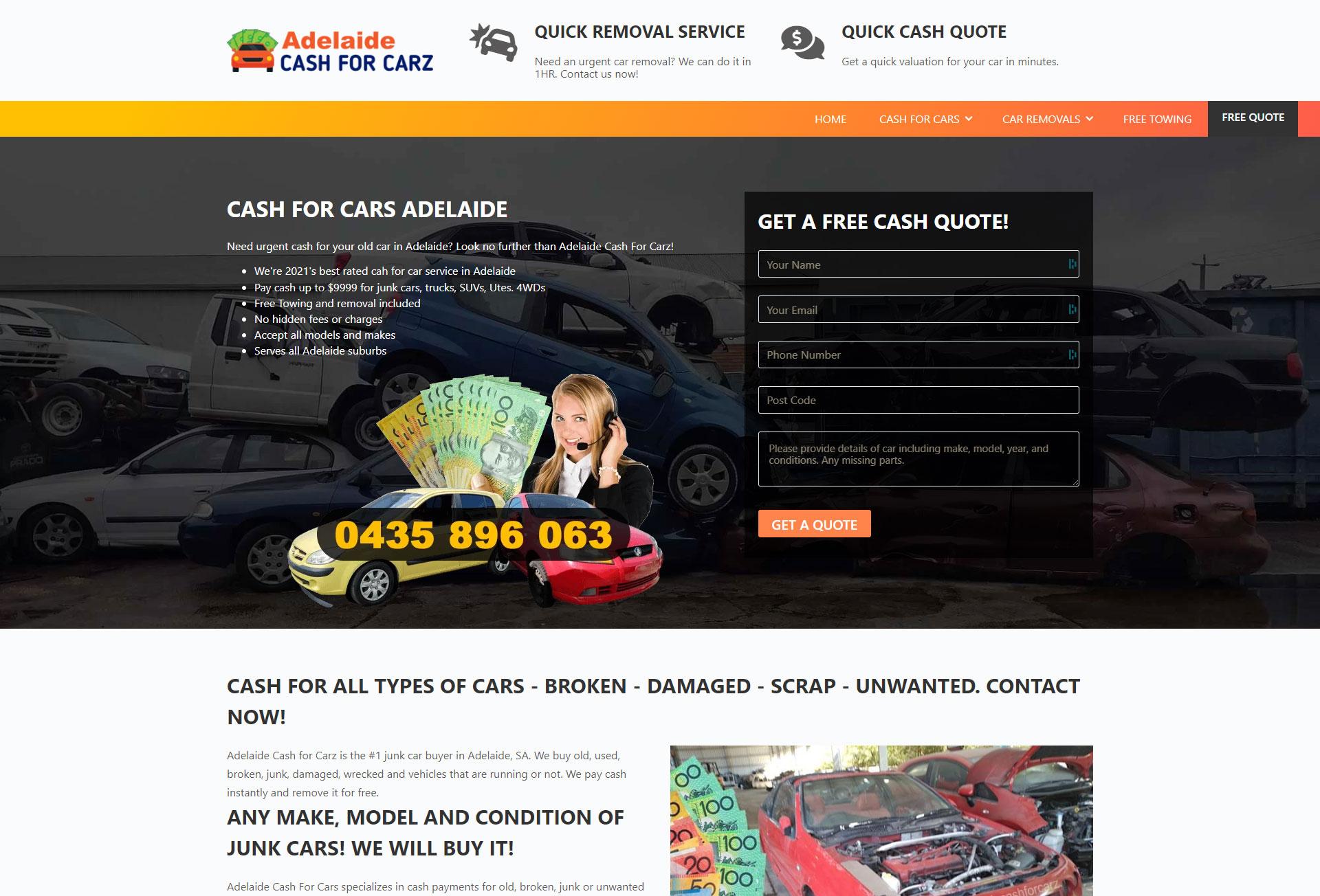 Adelaide Cash for Carz